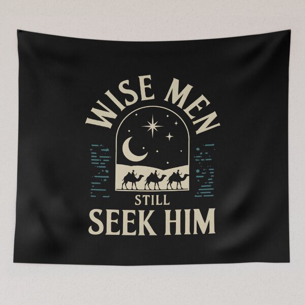 Item preview, Wise Men Still Seek Him Religious Christmas Nativity Design designed and sold by Karsten Stier.