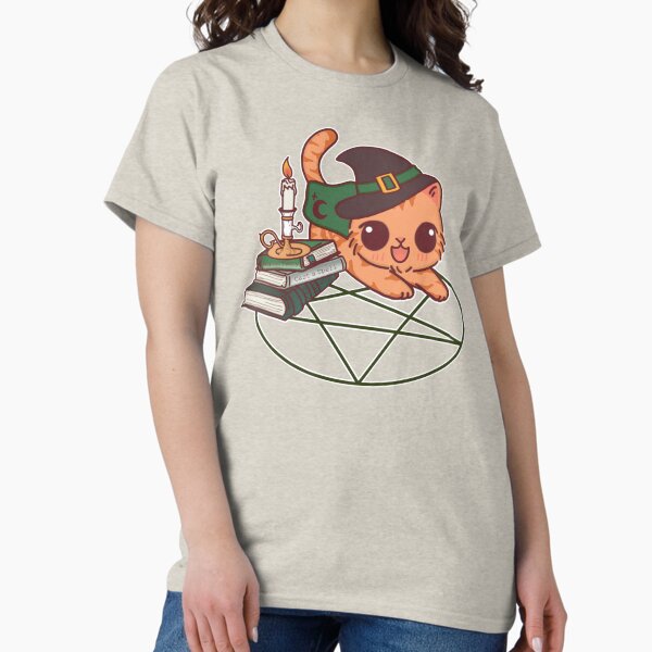 Item preview, Slymeowrin House Witch Cat Magic Art designed and sold by BGMeYou.