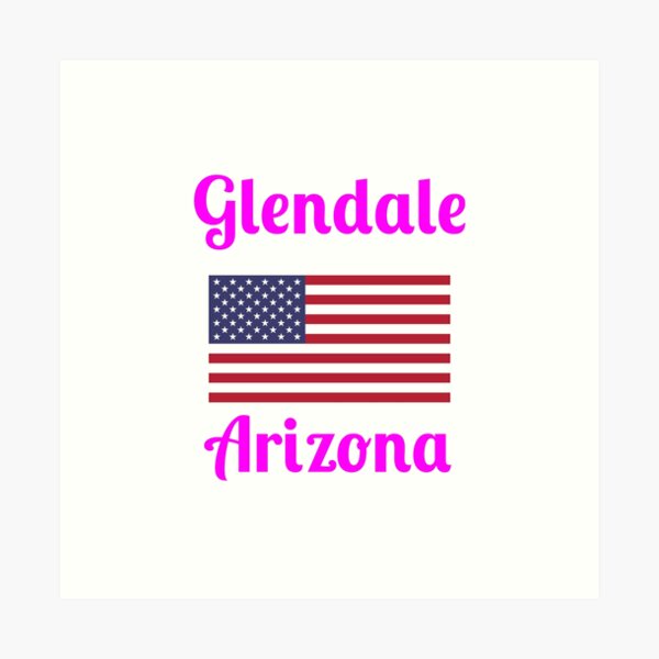 Artikelvorschau, Glendale Arizona - Stilvolle Drucke, entworfen und verkauft von Fleetwood1994.