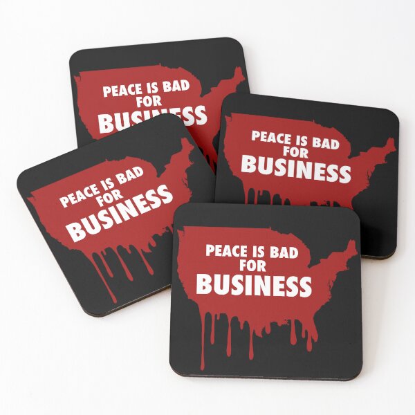 Item preview, "Peace is Bad for Business" designed and sold by MorrisMedia1989.