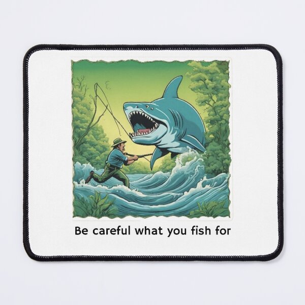Item preview, Be Careful What You Fish For 5 designed and sold by Aurorapod.