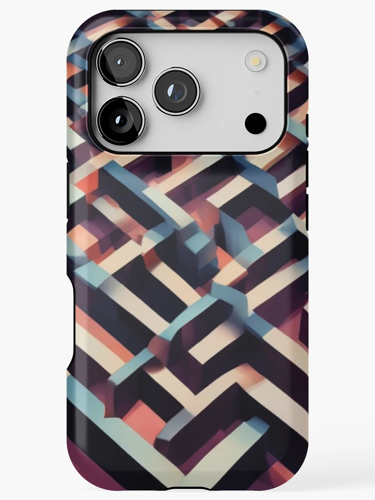 Thumbnail 1 of 4, iPhone Case, Labyrint designed and sold by S-R-TDesign.