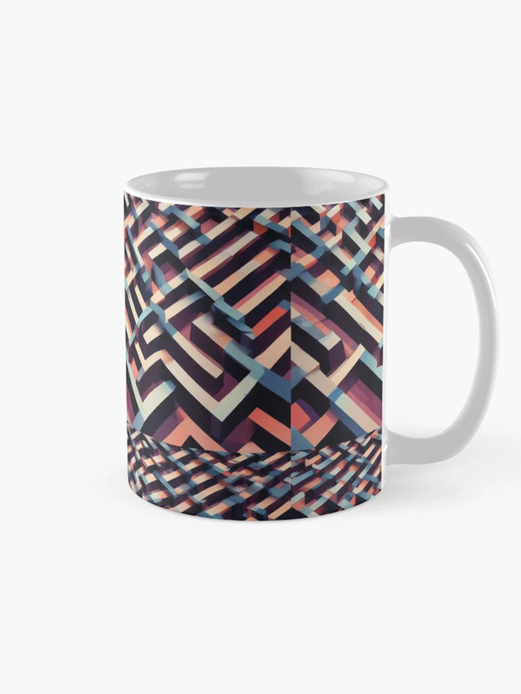 Thumbnail 3 of 6, Coffee Mug, Labyrint designed and sold by S-R-TDesign.
