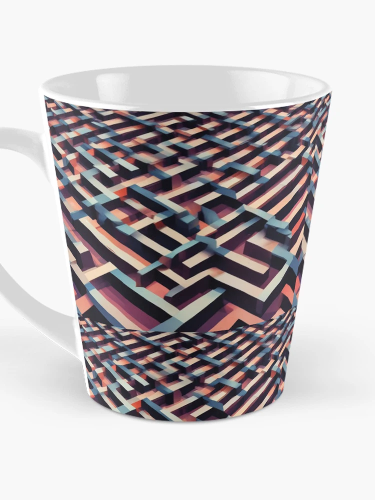 Thumbnail 3 of 4, Coffee Mug, Labyrint designed and sold by S-R-TDesign.