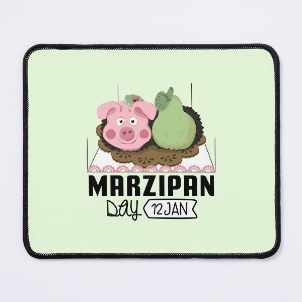 Item preview, 12 January Marzipan Day - Wacky Holidays designed and sold by ChemicalXShop.
