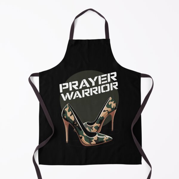 Item preview, Prayer Warrior Camo Heels Christian Faith Design designed and sold by Karsten Stier.