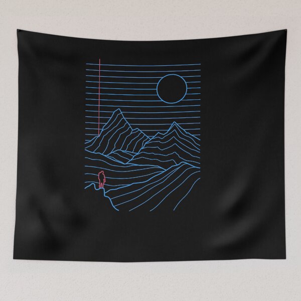 Item preview, Linear Mountainscape (Reverse) designed and sold by Gamma-Ray.