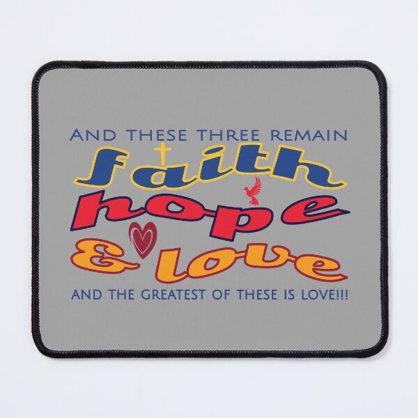 Item preview, Faith, Hope and Love designed and sold by simplydesignart.