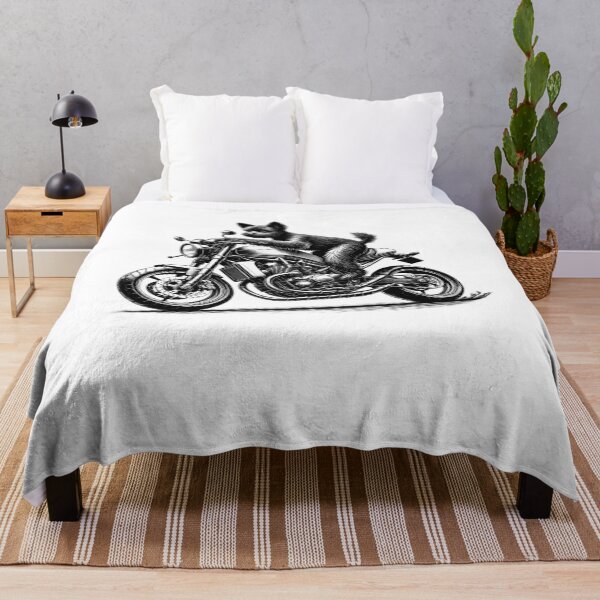 Item preview, Cool Affenpinscher Riding a Motorcycle Biker Dog Lover designed and sold by Kimberley King Art  King Art.