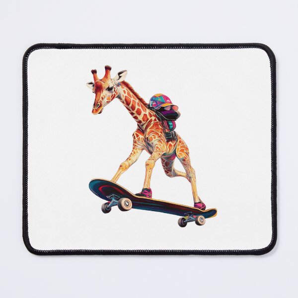 Item preview, Giraffe Skate designed and sold by NicolasGlowArt.