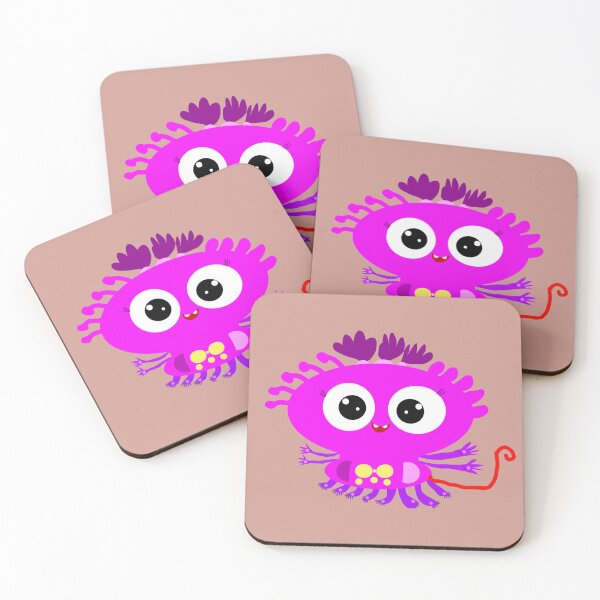 Item preview, Happy Pink Monster designed and sold by AshToons.