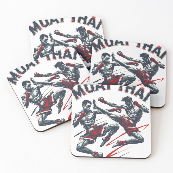 Item preview, Muay Thai Fighter Retro Design designed and sold by rich4Design.