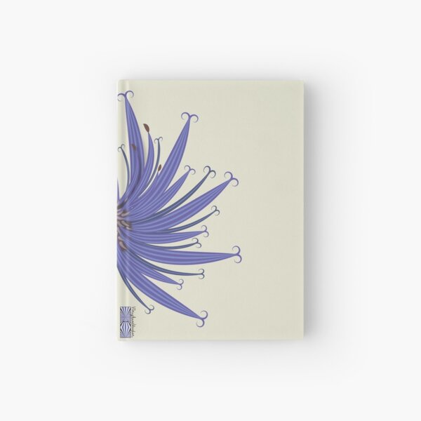 Pride of Sussex - Sussex Rampion Flower Hardcover Journal