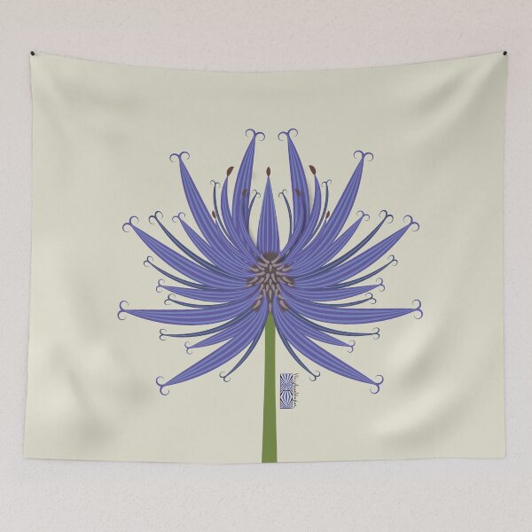 Item preview, Pride of Sussex - Sussex Rampion Flower designed and sold by Vicky Anne Vaughan.