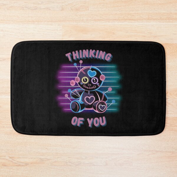 Artikelvorschau, Thinking of You - Süße Voodoo-Puppe im Neon-Stil entworfen und verkauft von Ver-Payah.
