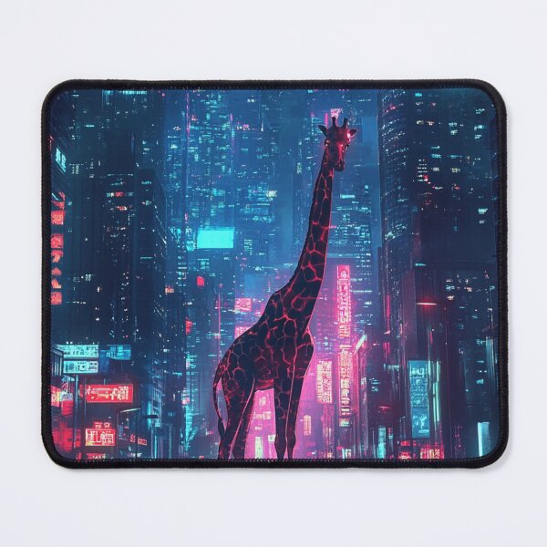 Item preview, Giraffe Cyberpunk designed and sold by NicolasGlowArt.