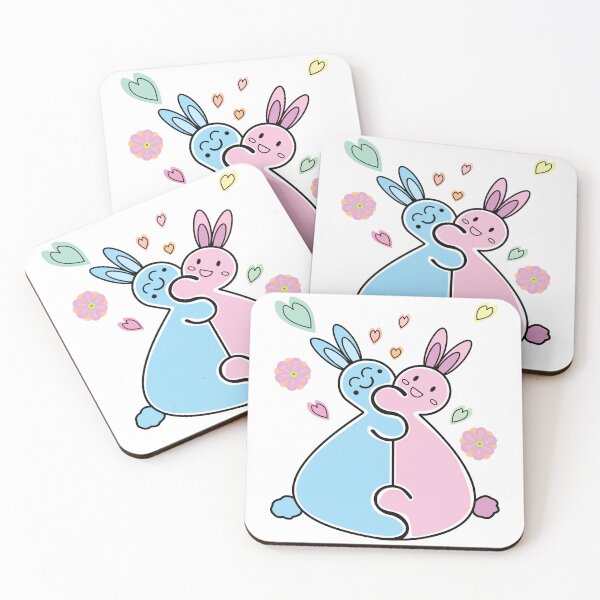 Item preview, pair of bunnies. designed and sold by MiPa78.