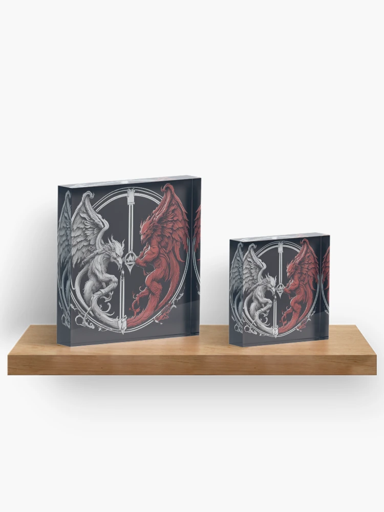 Thumbnail 3 of 5, Acrylic Block, Fallen Kin designed and sold by S-R-TDesign.