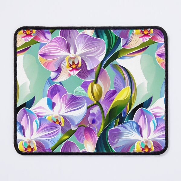 Item preview, Multi colored Orchid Pattern designed and sold by Domo-Design.