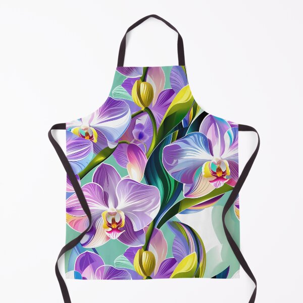 Item preview, Multi colored Orchid Pattern designed and sold by Domo-Design.