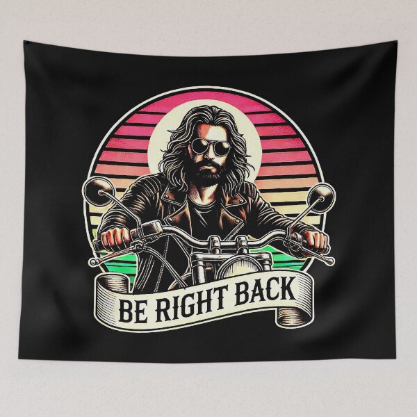 Item preview, Jesus Be Right Back designed and sold by plushism.