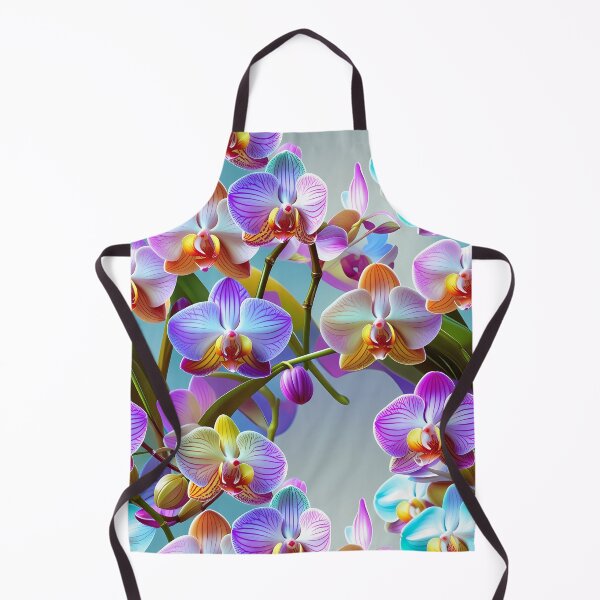 Item preview, Multi colored Orchid Pattern 3 designed and sold by Domo-Design.