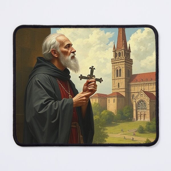Item preview, Benedictine monk abbey  designed and sold by Terry Collett.
