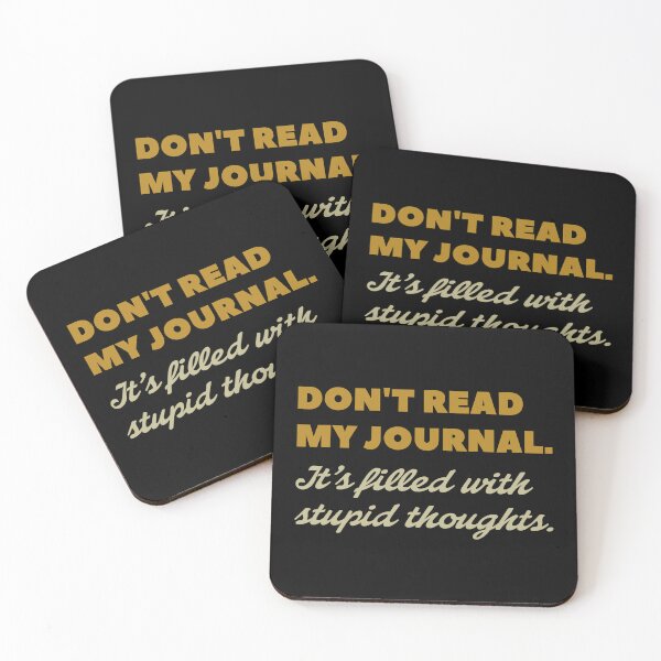 Item preview, Don’t Read My Journal Funny Journaling Quote Journal Writing Journaling Lover designed and sold by KLArtzStore.