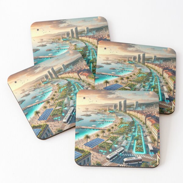 Item preview, Nice - Futuristic Cities designed and sold by Eric Nagel.