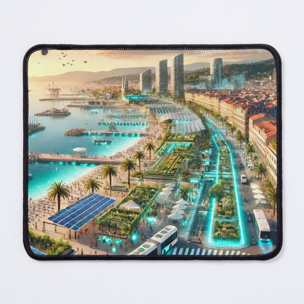 Item preview, Nice - Futuristic Cities designed and sold by Eric Nagel.