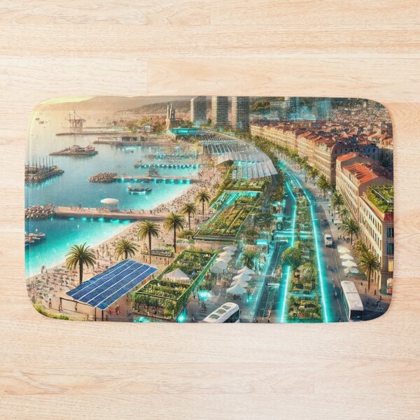 Item preview, Nice - Futuristic Cities designed and sold by Eric Nagel.