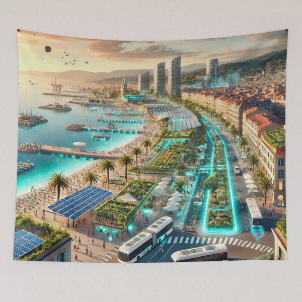Item preview, Nice - Futuristic Cities designed and sold by Eric Nagel.