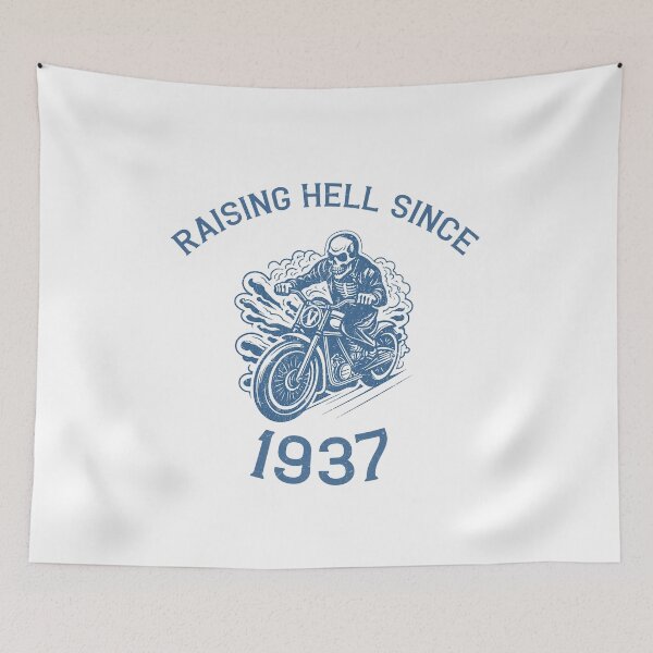Item preview, Raising Hell since 1937 designed and sold by LegendaryDesigns.