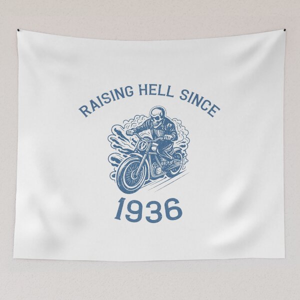 Item preview, Raising Hell since 1936 designed and sold by LegendaryDesigns.