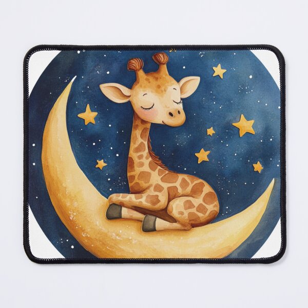 Item preview, Sleepy Giraffe designed and sold by NicolasGlowArt.