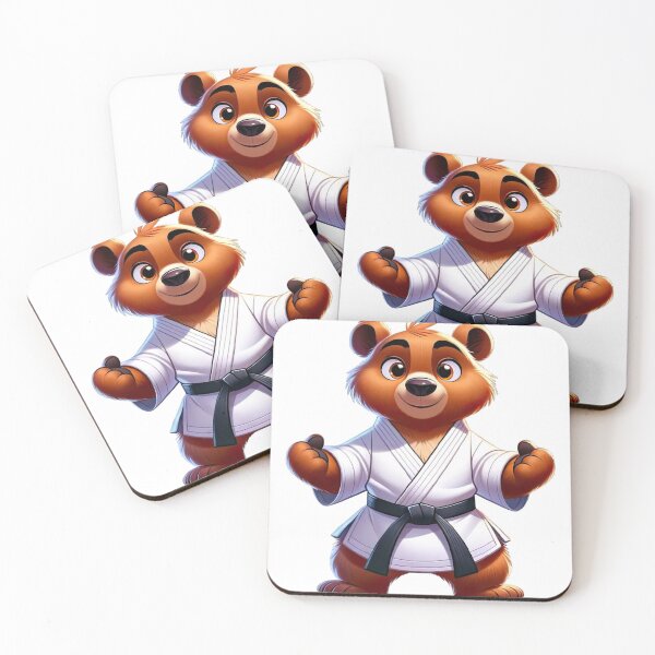 Item preview, Cute Karate Bear! designed and sold by fribabywonder.