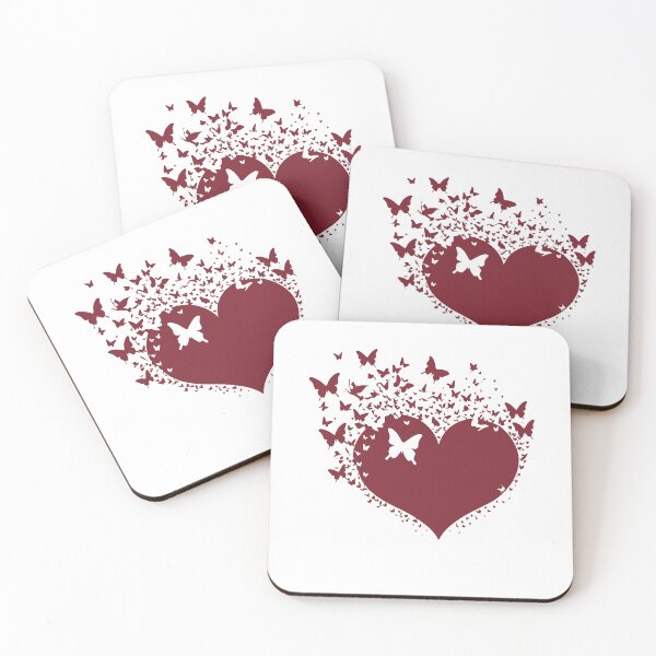 Item preview, I love heart and butterfly designed and sold by Marcu Ioachim.