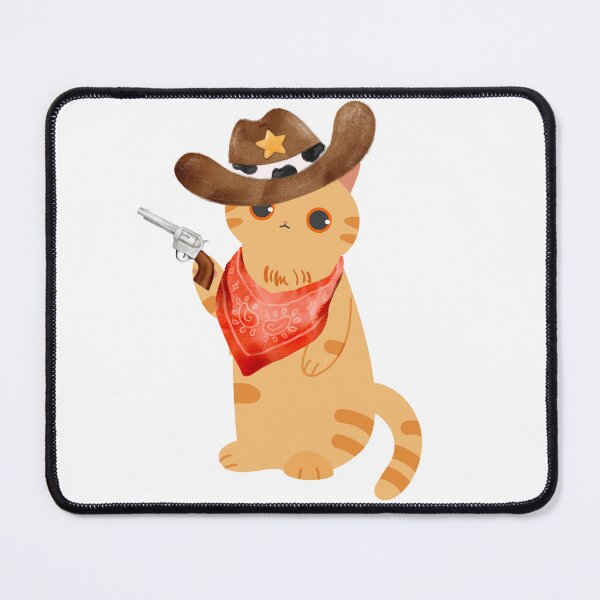 Item preview, Meowdy Cowboy designed and sold by Playful Strokes pom@pom.
