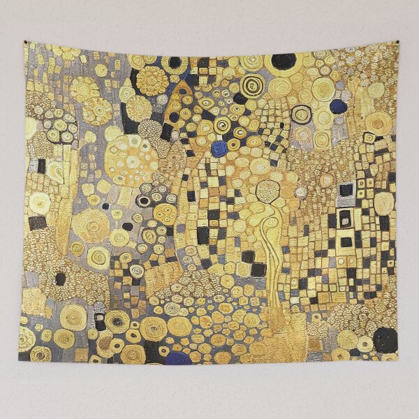 Item preview, Gustav Klimt Gold Floral designed and sold by maniacfitness.