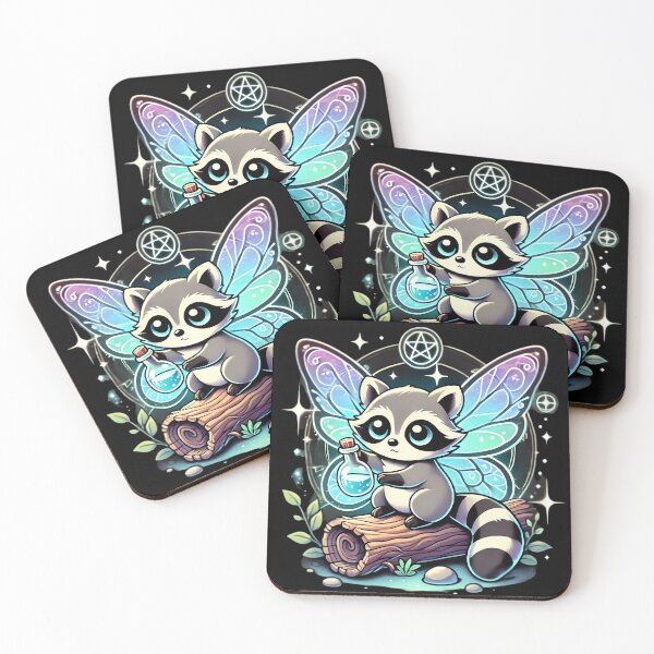Item preview, Mystical Fairy Raccoon with Magic designed and sold by Zatch-Bell.