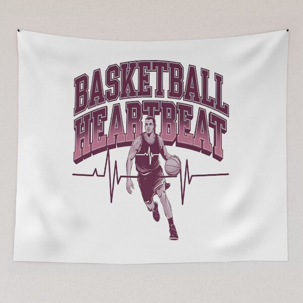 Item preview, Basketball heartbeat - Basketball breaker -  Let The Madness Begin designed and sold by JansenGS.