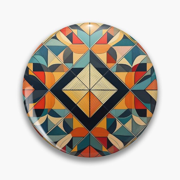 Item preview, Abstract Geometric Pattern – Modern Colourful Design designed and sold by RaiyaTees.