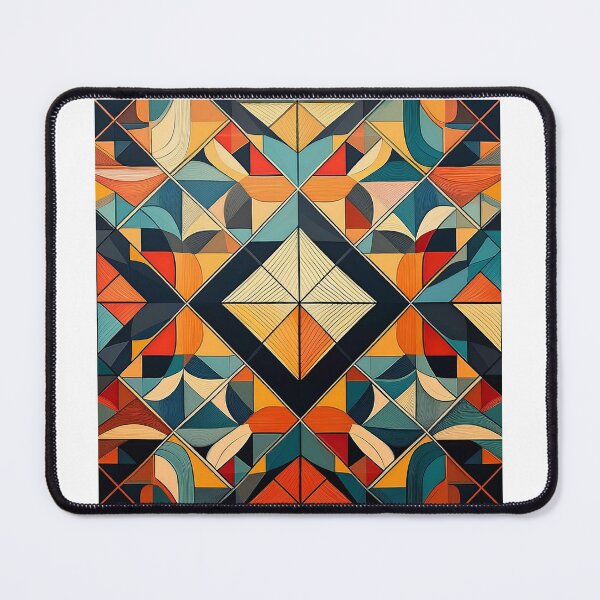 Item preview, Abstract Geometric Pattern – Modern Colourful Design designed and sold by RaiyaTees.
