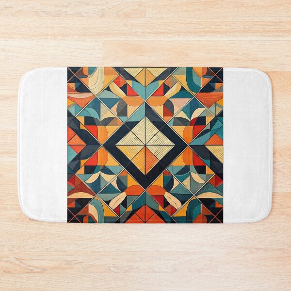Item preview, Abstract Geometric Pattern – Modern Colourful Design designed and sold by RaiyaTees.
