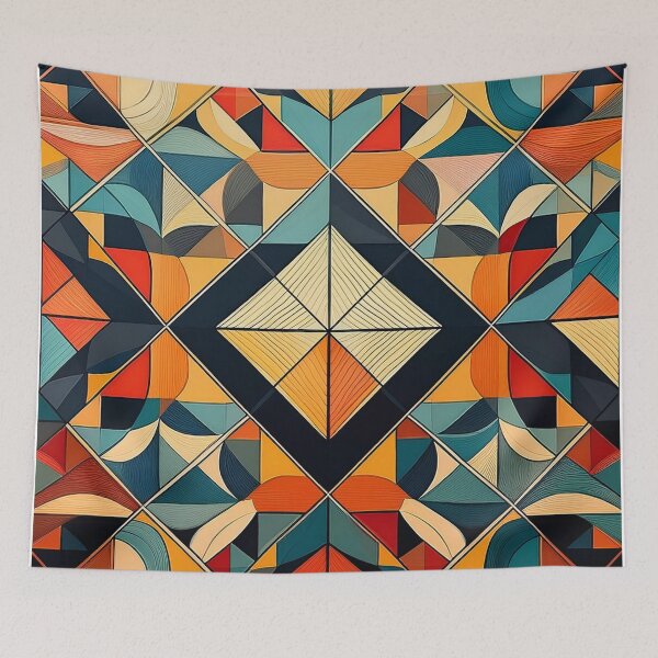 Item preview, Abstract Geometric Pattern – Modern Colourful Design designed and sold by RaiyaTees.
