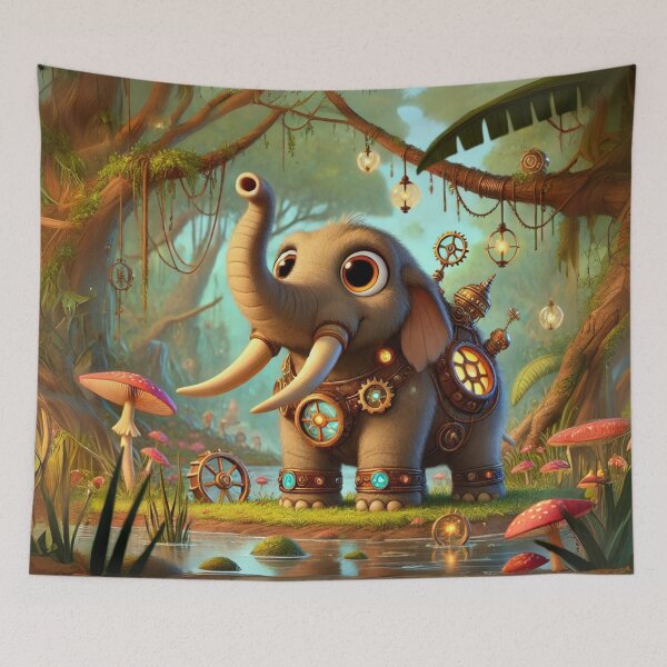 Item preview, Steampunk Platybelodon designed and sold by Sillytoe.