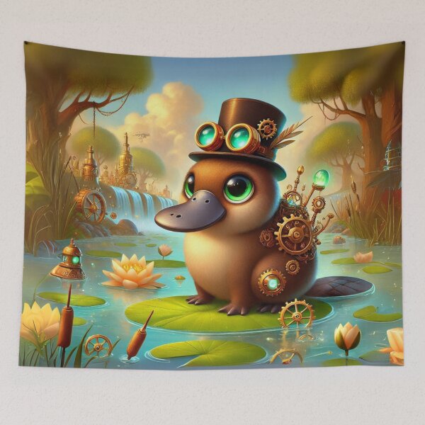 Item preview, Steampunk Platypus designed and sold by Sillytoe.