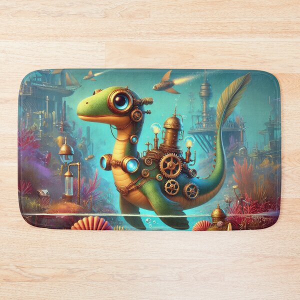 Item preview, Steampunk Plesiosaur designed and sold by Sillytoe.