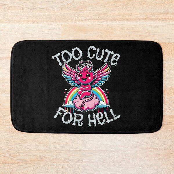 Item preview, Too Cute for Hell – Mischievous and Colorful Devil Art designed and sold by sekrecja.