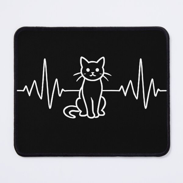 Item preview, Heartbeat of a Cat Lover designed and sold by TSQ.